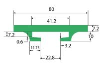 WS-A107 Dimensional Drawing