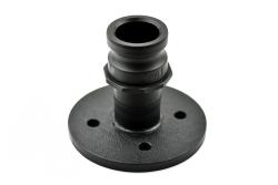 Fabricated Polypropylene Camlock c/w Flange