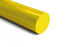 Nylon 6 Rod - Cast Yellow Oil Filled