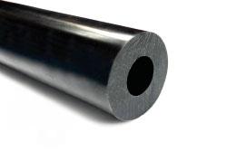 Nylon 6 Tube - Cast Black