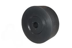 Black Nylon Trunnion Wheel