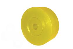 Yellow Nylon Trunnion Wheel 