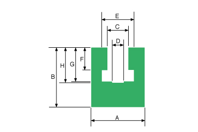 GL1B Dimensional Diagram (Single Component)
