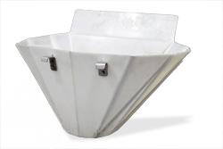 White Plastic Chute