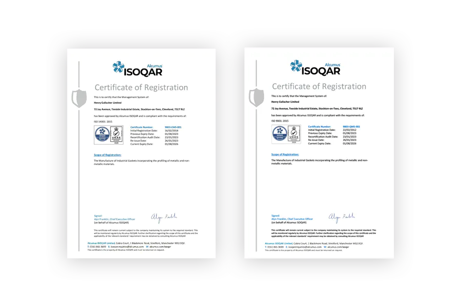 certifications
